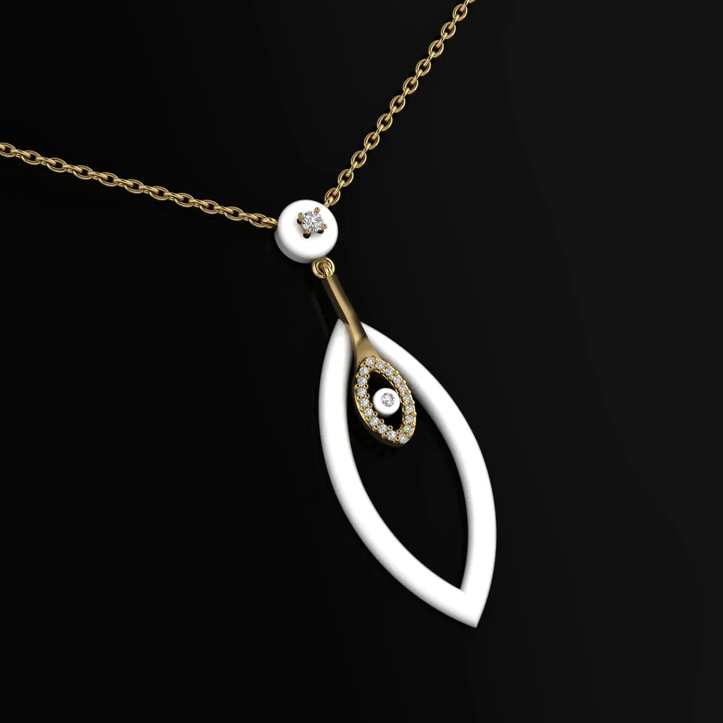 occhio-divino-collection-women's-pendant---lan3021257wy image