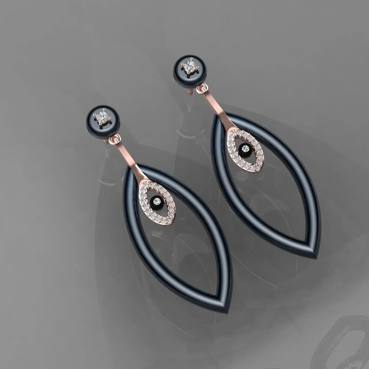 occhio-divino-collection-women's-earing---lan3021258bp image
