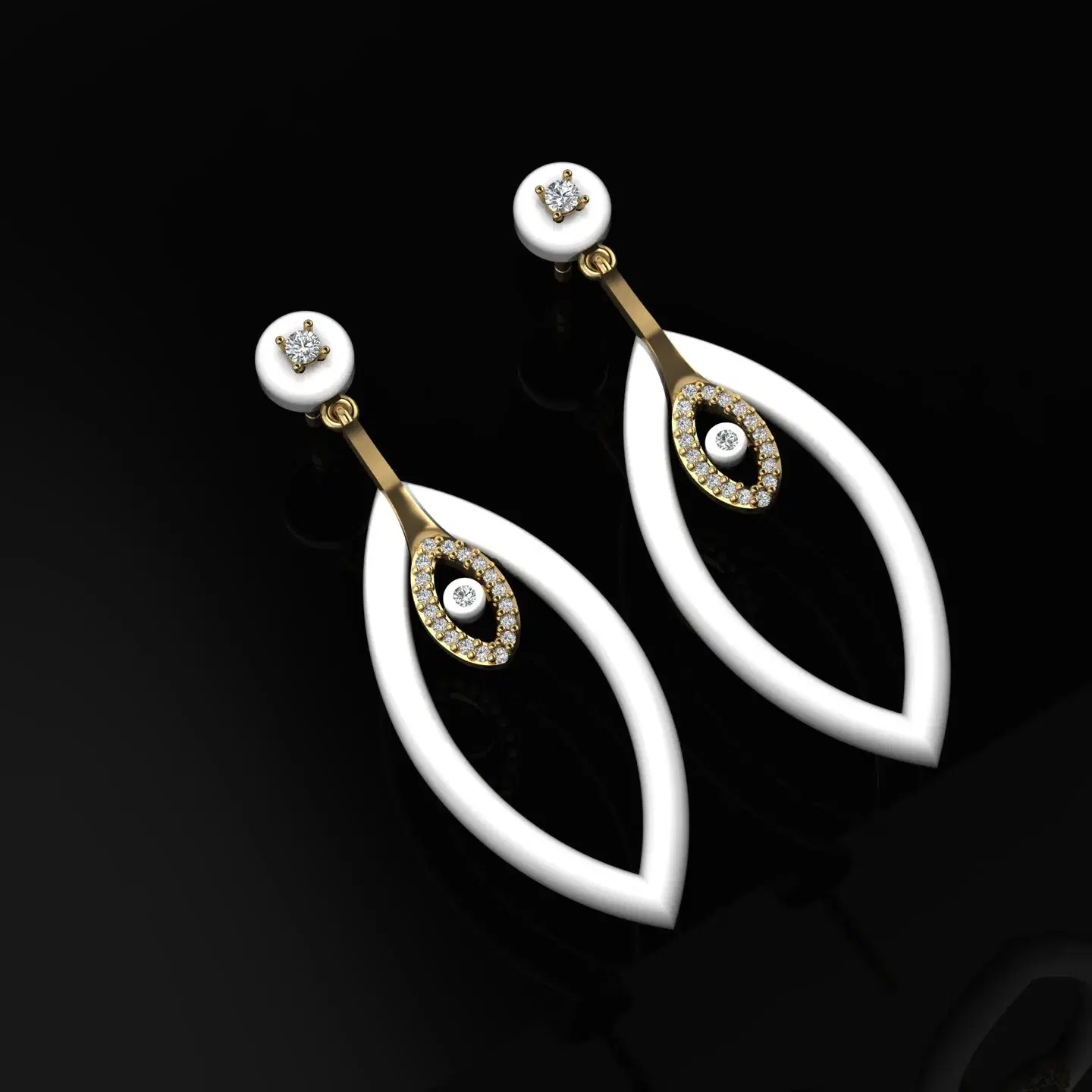 occhio-divino-collection-women's-earing---lan3021258wy image