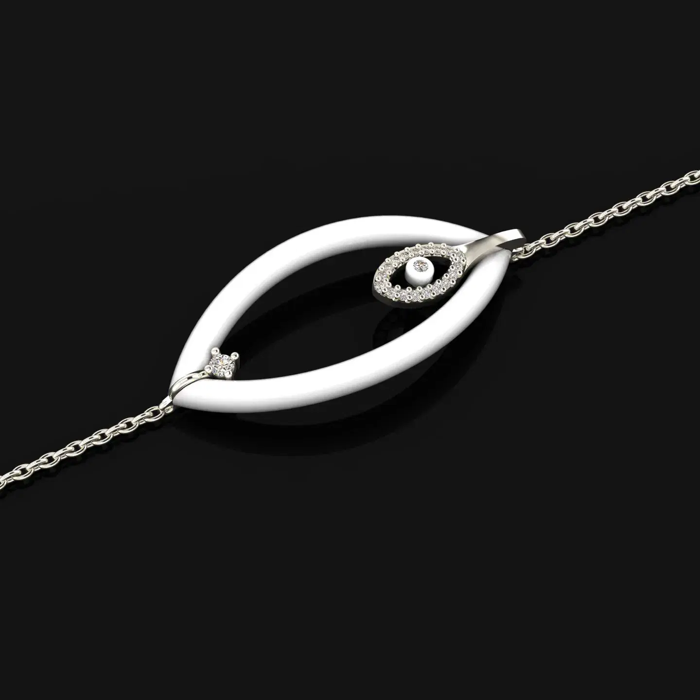 occhio-divino-collection-women's-bracelet---lan3021259ww image