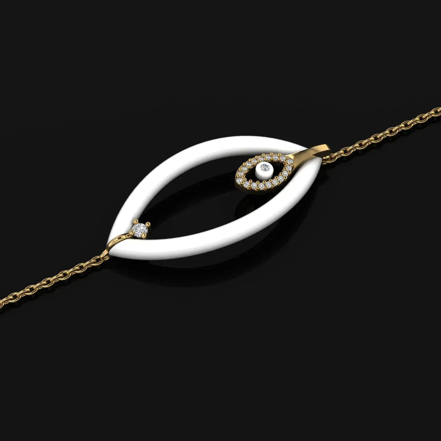 occhio-divino-collection-women's-bracelet---lan3021259wy image