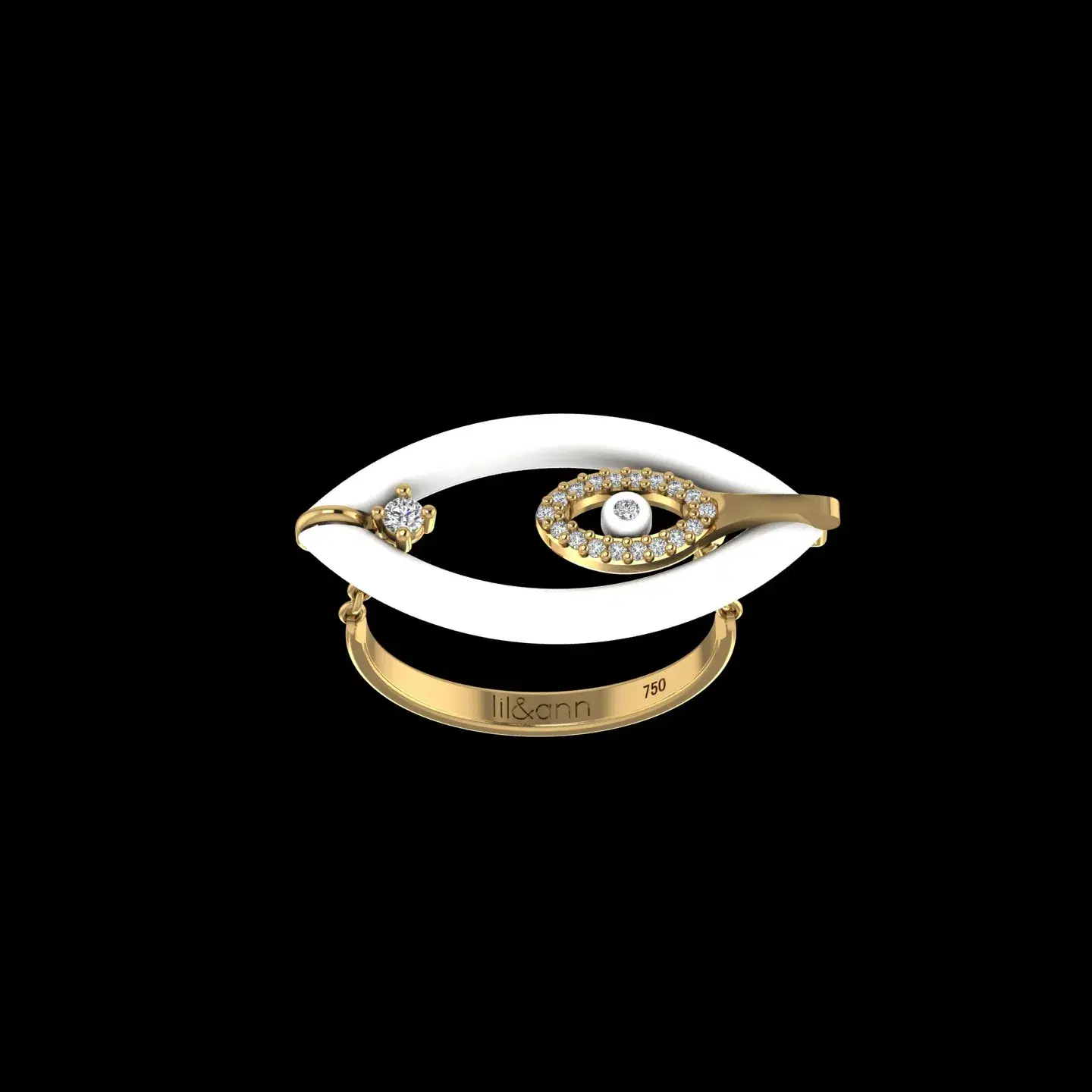occhio-divino-collection-women's-ring---lan3021260wy image