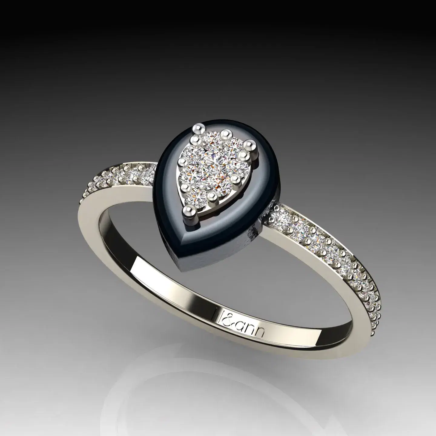 camare-collection-women's-ring---lan3021293bw image