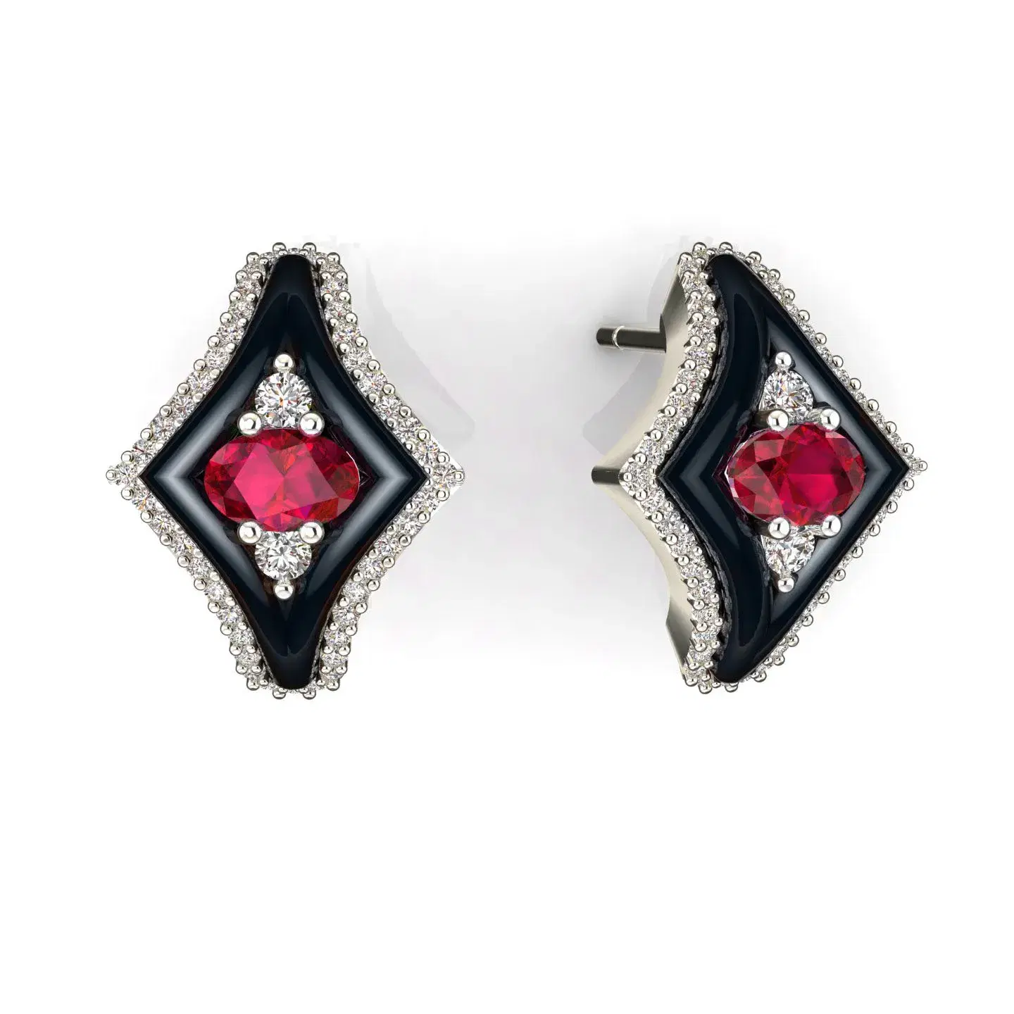 kosari-collection-women's-earing---lan3021312bwr image