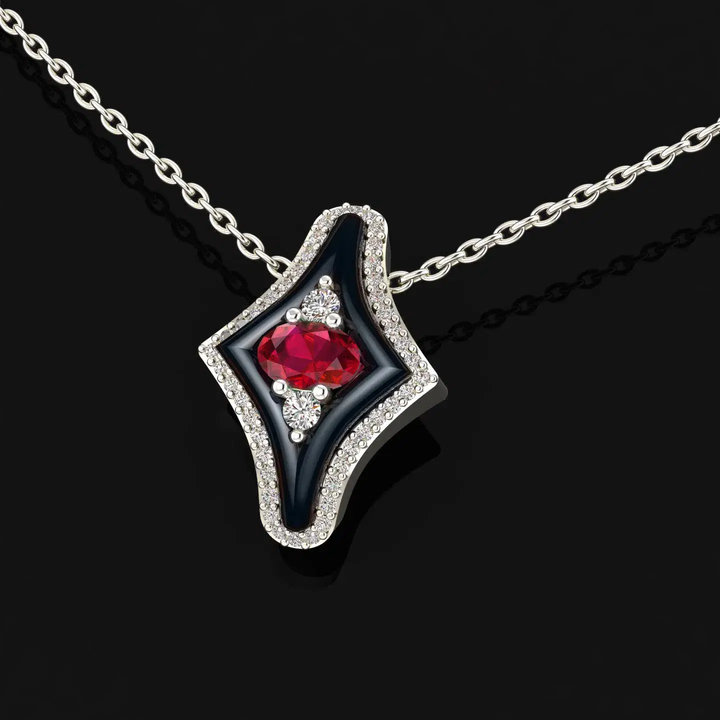 kosari-collection-women's-pendant---lan3021313bwr image