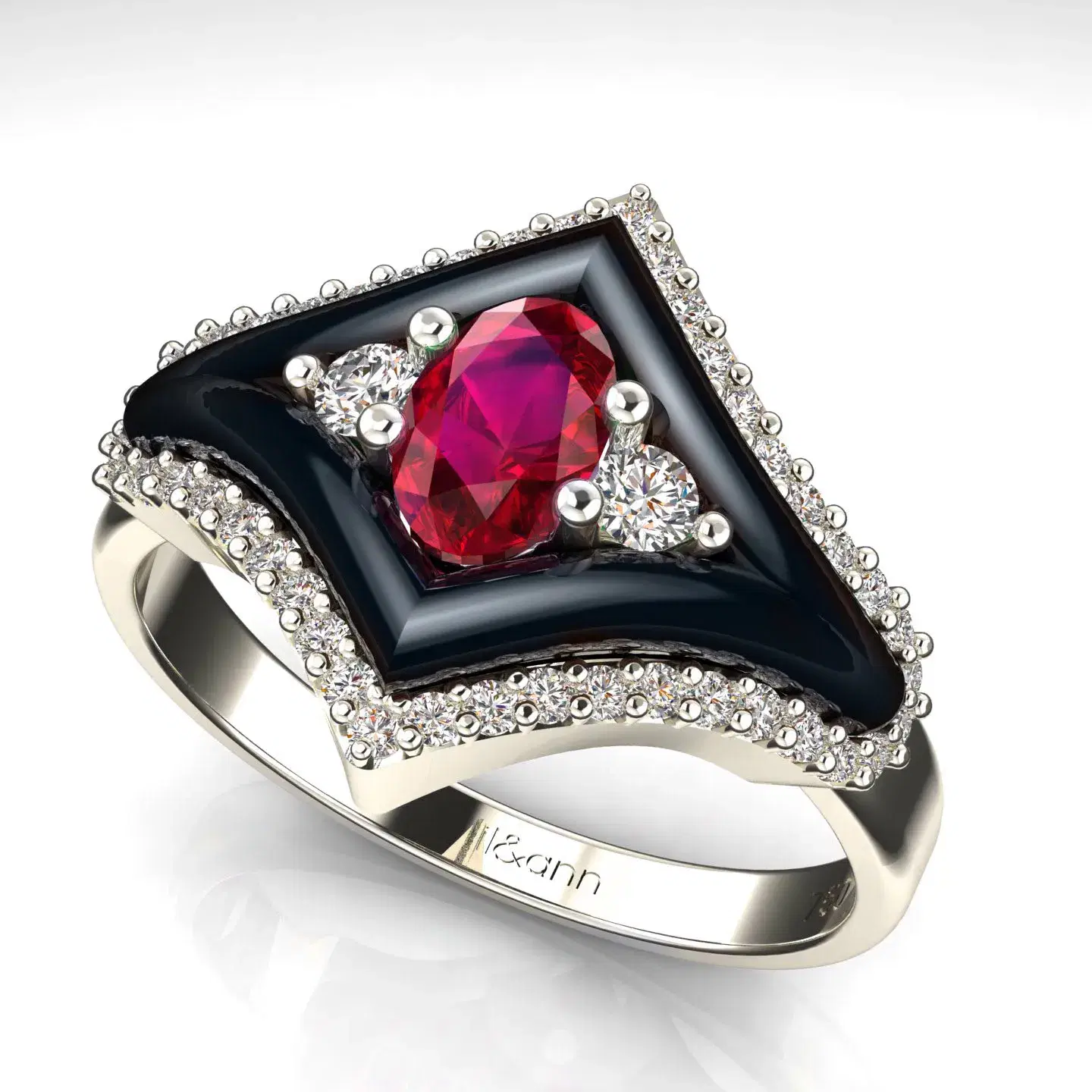 kosari-collection-women's-ring---lan3021314bwr image